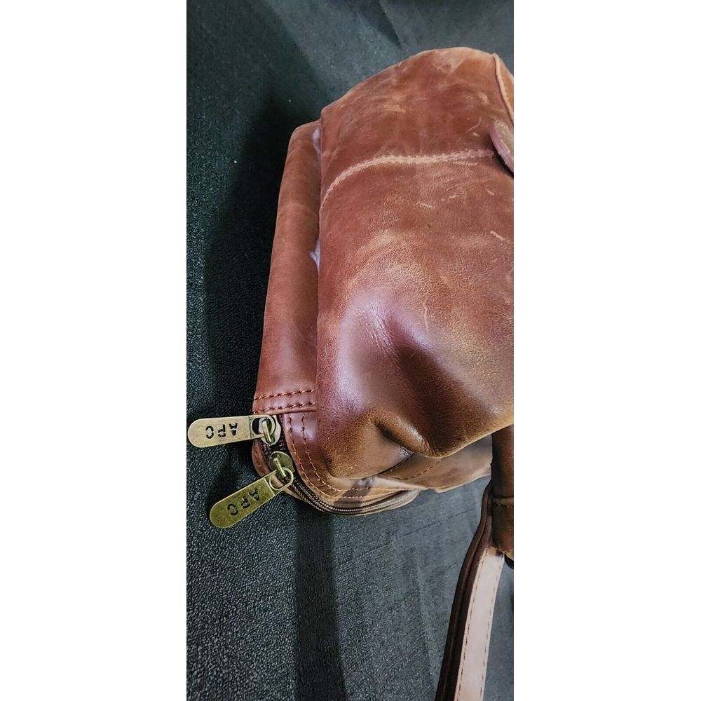 Ameri Leather Toiletry Travel‎ Bag Brown - image 4